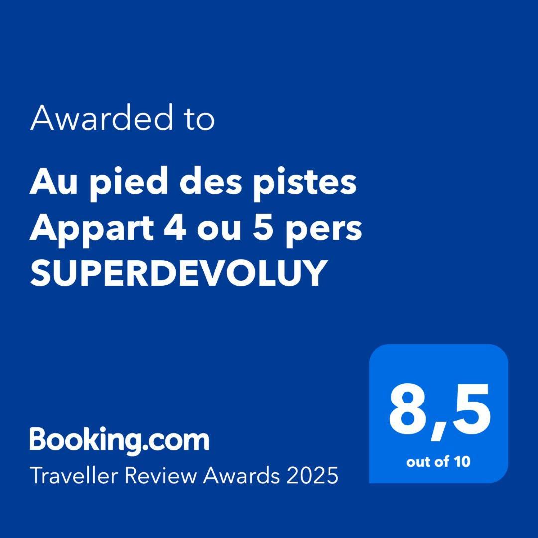 Au Pied Des Pistes Appart 4 Ou 5 Pers Superdevoluy ภายนอก รูปภาพ